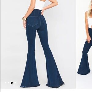 Show me your mumu bell bottom jeans